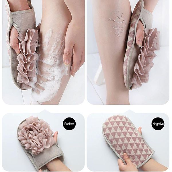 household portable scrub sponge wipe scrubber double-sided body cleaning brush glove shower massage towel ball
household portable scrub sponge wipe scrubber double-sided body cleaning brush glove shower massage towel ball