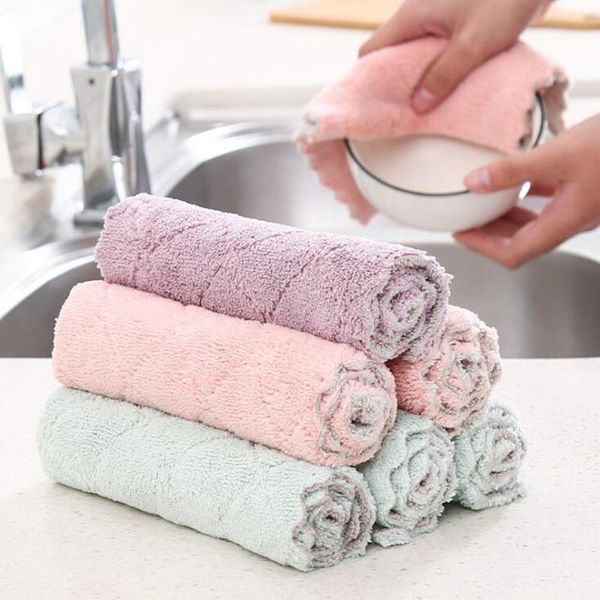 cleaning cloths basupply 2pcs/lot household kitchen washing cloth absorbent thicker double-layer microfiber wipe table dish towel tool
cleaning cloths basupply 2pcs/lot household kitchen washing cloth absorbent thicker double-layer microfiber wipe table dish towel tool