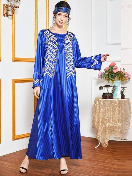 casual dresses arabic ethnic maxi blue o neck long sleeve plus size dubai turkey muslim islamic clothes embroidered abaya gown, Black;gray
casual dresses arabic ethnic maxi blue o neck long sleeve plus size dubai turkey muslim islamic clothes embroidered abaya gown, Black;gray