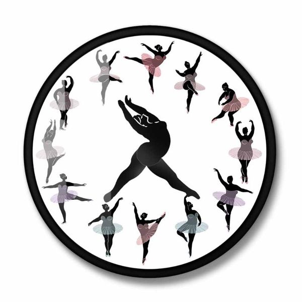 wall clocks overweight ballerina silhouettes clock art fat ballet dancers round quiet sweep dancing home decor room watch gift
wall clocks overweight ballerina silhouettes clock art fat ballet dancers round quiet sweep dancing home decor room watch gift
