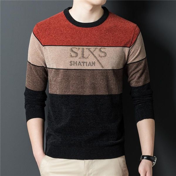 men's sweaters autumn winter soft warm knitted chenille sweater men clothing streetwear fashion casual striped pullover, White;black
men's sweaters autumn winter soft warm knitted chenille sweater men clothing streetwear fashion casual striped pullover, White;black