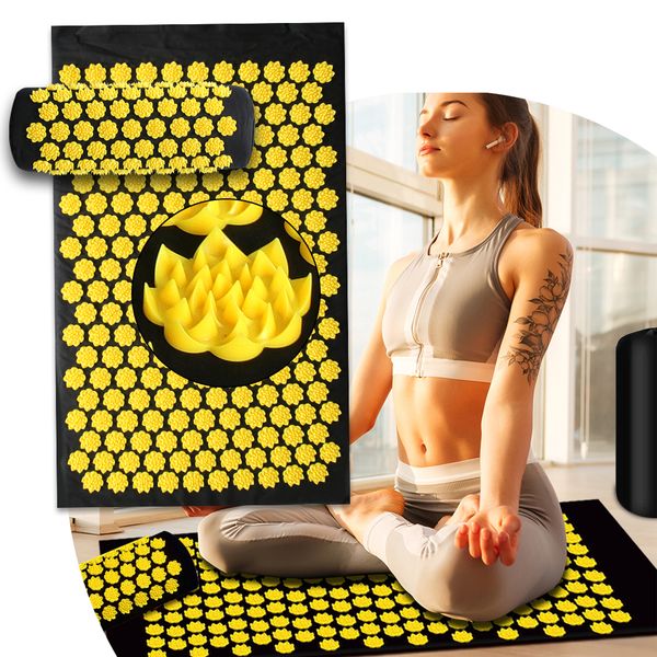 pranamat eco lotus spike acupuncture sensi yoga mat kuznetsovs applicator cushion for neck foot massage pillow fitness pilates
pranamat eco lotus spike acupuncture sensi yoga mat kuznetsovs applicator cushion for neck foot massage pillow fitness pilates