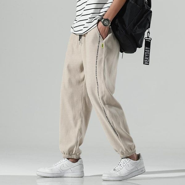 men's pants 2021 summer japanese trendy brand ins simple casual sports comfortable&loose large size wild, Black
men's pants 2021 summer japanese trendy brand ins simple casual sports comfortable&loose large size wild, Black
