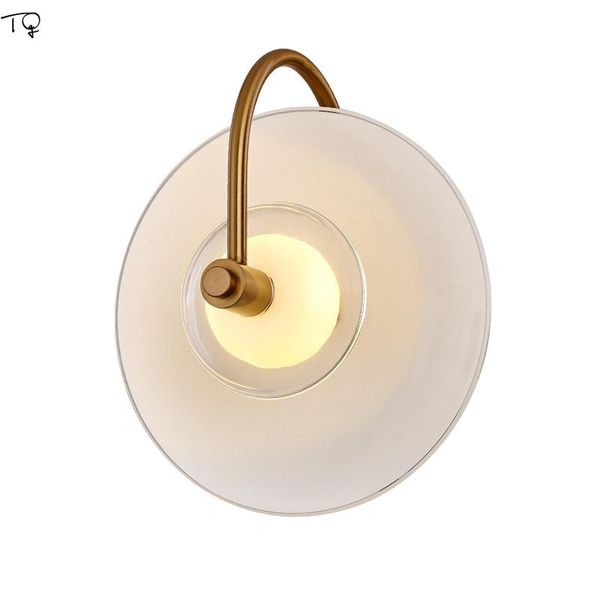 wall lamp nordic simple round glass g9 led gold lustre modern art indoor lighting bedroom dining/living room decoration
wall lamp nordic simple round glass g9 led gold lustre modern art indoor lighting bedroom dining/living room decoration