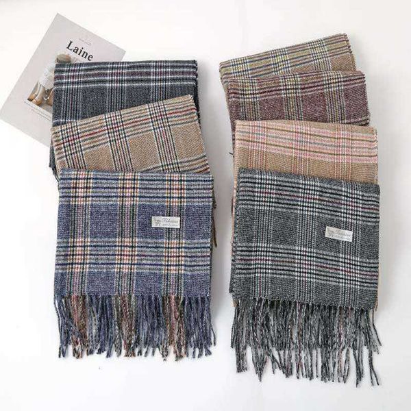 yang mi's same plaid scarf in autumn winter cashmere shawl thickened korean fashion classic for men and women, Blue;gray
yang mi's same plaid scarf in autumn winter cashmere shawl thickened korean fashion classic for men and women, Blue;gray