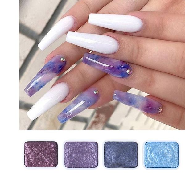 nail glitter 1pcs water color painting pigment art blooming polish shimmer gradient smoke nails design pearl drawing glitters ji1915-1, Silver;gold
nail glitter 1pcs water color painting pigment art blooming polish shimmer gradient smoke nails design pearl drawing glitters ji1915-1, Silver;gold