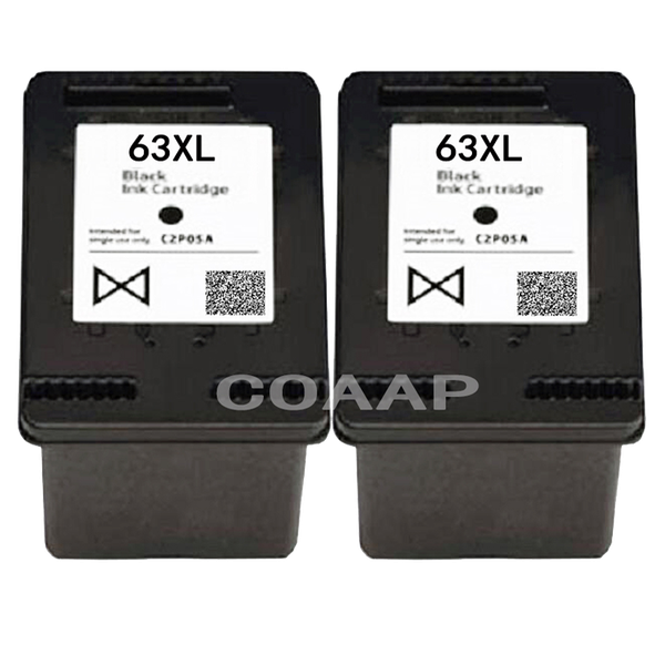 ink cartridges black replacement cartridge for 63 xl deskjet 3630 3632 1110 1112 2130 2132 & envy 4510 4520 4526 4527 4528 printer
ink cartridges black replacement cartridge for 63 xl deskjet 3630 3632 1110 1112 2130 2132 & envy 4510 4520 4526 4527 4528 printer