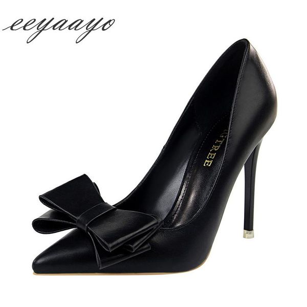 dress shoes 2021 spring women pumps high thin heel pointed toe shallow fashion sweet butterfly-knot black heels
dress shoes 2021 spring women pumps high thin heel pointed toe shallow fashion sweet butterfly-knot black heels