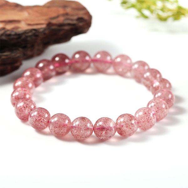 9.5-10mm strawberry crystal bracelet natural crystal bracelet crystal bracelet, Black
9.5-10mm strawberry crystal bracelet natural crystal bracelet crystal bracelet, Black