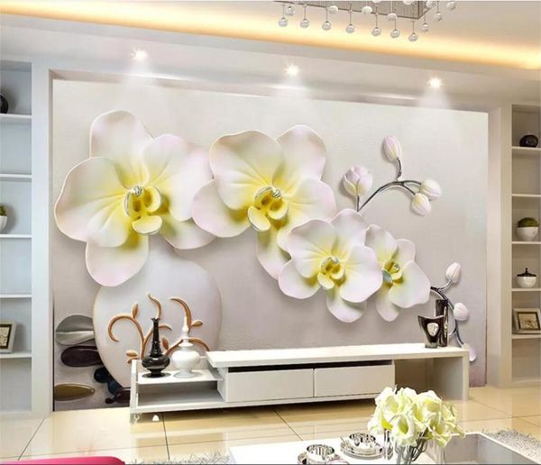 wallpapers cjsir custom po wallpaper mural 3d phalaenopsis embossed background wall living room flower papel de parede decoration
wallpapers cjsir custom po wallpaper mural 3d phalaenopsis embossed background wall living room flower papel de parede decoration