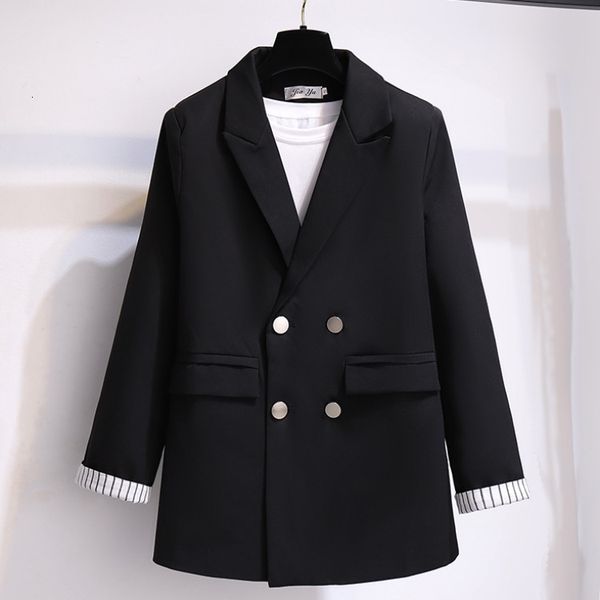 women's suits & blazers fashion i black blazer solid jackets long sleeve oversized female business jacket s106 hbso, White;black
women's suits & blazers fashion i black blazer solid jackets long sleeve oversized female business jacket s106 hbso, White;black
