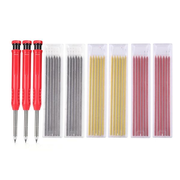 professional hand tool sets 3pcs carpenter pencil set with 36 refill built-in sharpener mechanical scriber builder deep hole woodworking mar
professional hand tool sets 3pcs carpenter pencil set with 36 refill built-in sharpener mechanical scriber builder deep hole woodworking mar