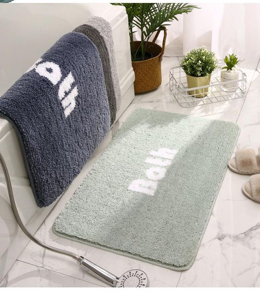 non-slip bath mats super absorbent shower bathroom carpets simple design soft toilet floor rugs for home decor
non-slip bath mats super absorbent shower bathroom carpets simple design soft toilet floor rugs for home decor