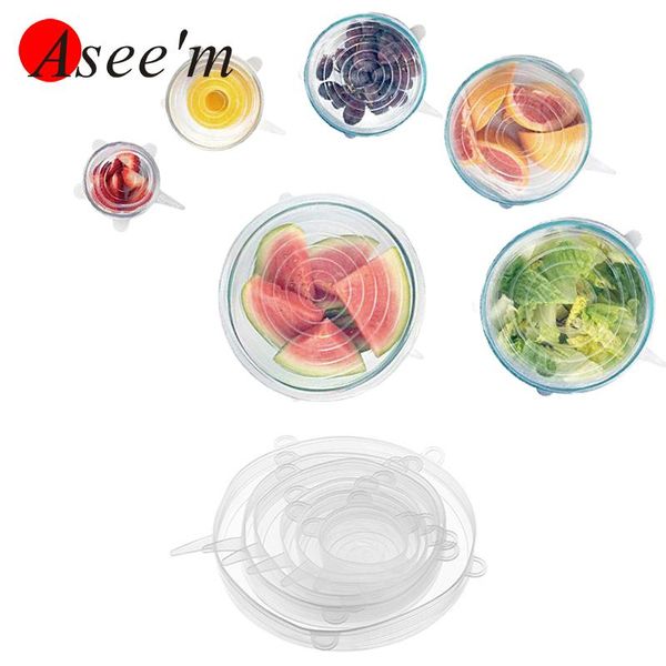 kitchen storage & organization 6pcs reusable silicone stretch lids for bowl cup pot pan dish flexible food wrap container keep freshcover se
kitchen storage & organization 6pcs reusable silicone stretch lids for bowl cup pot pan dish flexible food wrap container keep freshcover se