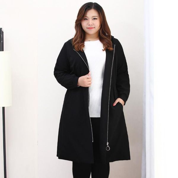 women's trench coats autumn winter coat women 2021 fashion casual long jacket hooded zipper sweatshirt vintage outwear female plus size, Tan;black
women's trench coats autumn winter coat women 2021 fashion casual long jacket hooded zipper sweatshirt vintage outwear female plus size, Tan;black