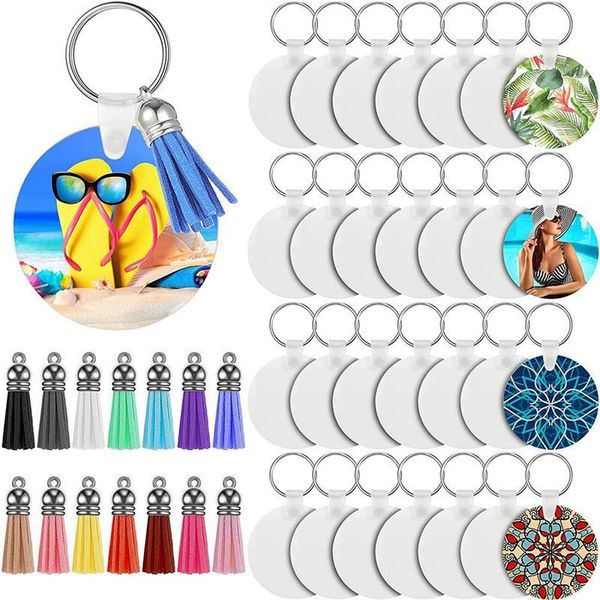 keychains 28/30/36pcs sublimation blank keychain with tassel transparent mdf car leather pendant jump rings for diy, Silver
keychains 28/30/36pcs sublimation blank keychain with tassel transparent mdf car leather pendant jump rings for diy, Silver