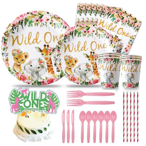 disposable dinnerware sets stamping gold wild one napkins cups plates jungle safari birthday party decor kids girl tableware
disposable dinnerware sets stamping gold wild one napkins cups plates jungle safari birthday party decor kids girl tableware