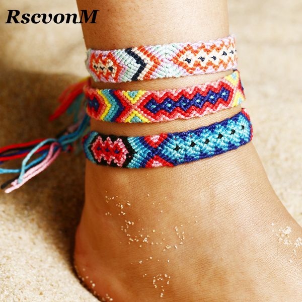 summer bohemia anklets colorful beach charm rope string anklets for women ankle bracelet woman sandals on the leg chain, Red;blue
summer bohemia anklets colorful beach charm rope string anklets for women ankle bracelet woman sandals on the leg chain, Red;blue
