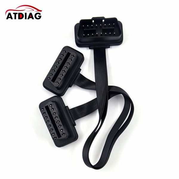 diagnostic tools 1pcs/lot flat+thin as noodle obdii obd 2 obd2 16 pin elm327 male to dual female y splitter elbow extension connector cable
diagnostic tools 1pcs/lot flat+thin as noodle obdii obd 2 obd2 16 pin elm327 male to dual female y splitter elbow extension connector cable