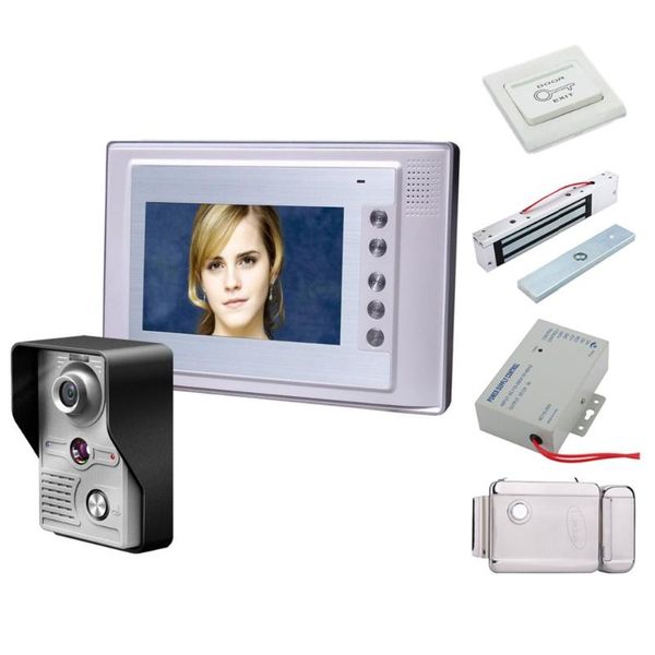 home security 7 inch video door phone doorbell intercom kit camera system 1-camera 1-monitor night vision+lock phones
home security 7 inch video door phone doorbell intercom kit camera system 1-camera 1-monitor night vision+lock phones