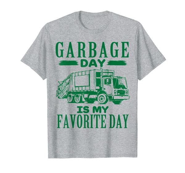 garbage day is my favorite day with truck pajama t-shirt, White;black
garbage day is my favorite day with truck pajama t-shirt, White;black