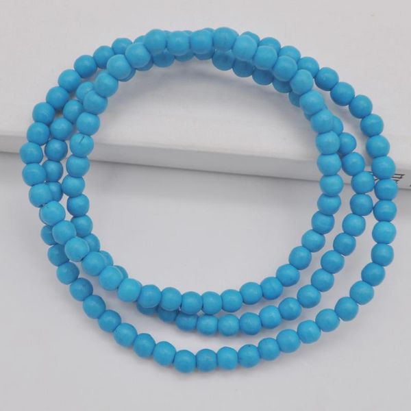 beaded, strands 4mm blue howlite stone beads bracelet bangle necklace stretch 22 inch jewelry for woman gift g743, Black
beaded, strands 4mm blue howlite stone beads bracelet bangle necklace stretch 22 inch jewelry for woman gift g743, Black