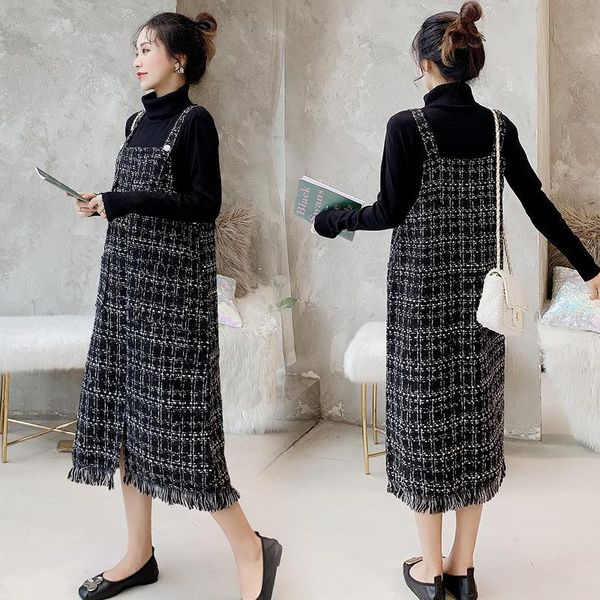 2pcs high neck sweater + woolen vest skirt 2021 pregnancy autumn winter elegant maternity clothes dress for pregnant women dresses, White
2pcs high neck sweater + woolen vest skirt 2021 pregnancy autumn winter elegant maternity clothes dress for pregnant women dresses, White
