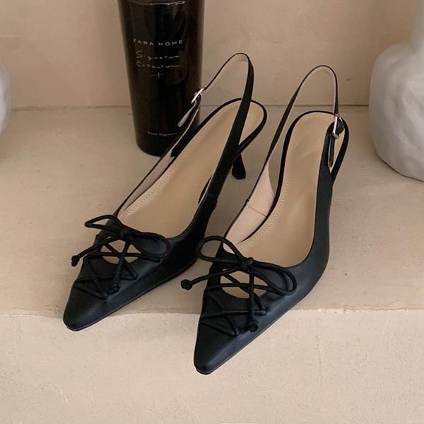 chaussure femme 2021 summer high heel shoes women's sandals genuine leather butterfly-knot dating ladies, Black
chaussure femme 2021 summer high heel shoes women's sandals genuine leather butterfly-knot dating ladies, Black