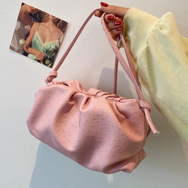 pleated crossbody bag 2021 summer high-quality pu leather women's designer handbag dumplings messenger totes
pleated crossbody bag 2021 summer high-quality pu leather women's designer handbag dumplings messenger totes