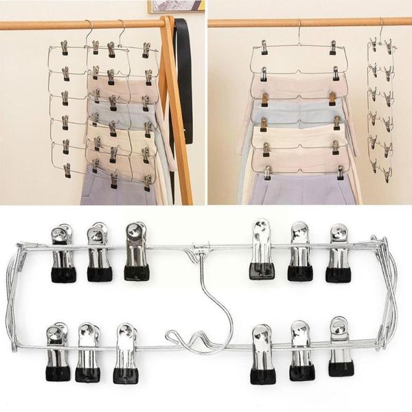 hooks & rails multifunctional space saving pants rack clip hangers for scarf non-slip jeans trousers clothes layered metal organizer 6 cl j9
hooks & rails multifunctional space saving pants rack clip hangers for scarf non-slip jeans trousers clothes layered metal organizer 6 cl j9