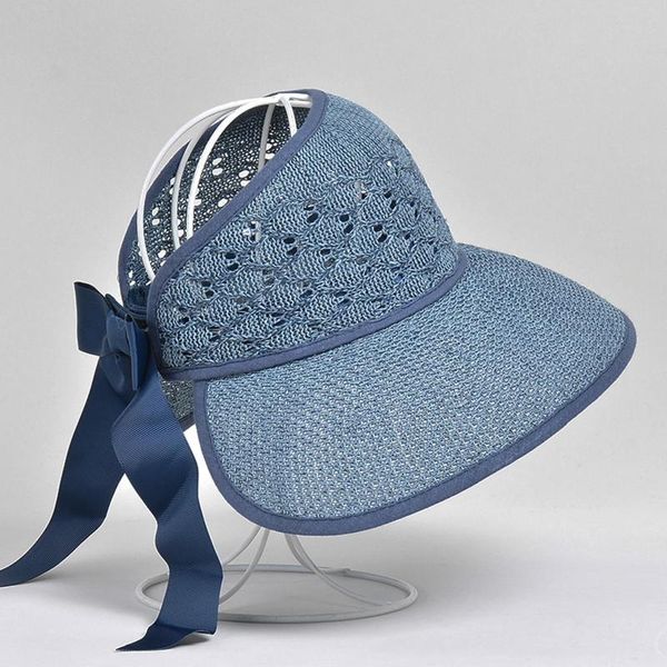 wide brim hats foldable fashion grass weave sun for women bow-knot summer outdoor sunshade hat beach womens visor protection cap, Blue;gray
wide brim hats foldable fashion grass weave sun for women bow-knot summer outdoor sunshade hat beach womens visor protection cap, Blue;gray