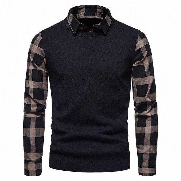men's pullover knitted solid color stylish casual long sleeve sweater cardigans shirt collar fall winter black h4ey#, White;black
men's pullover knitted solid color stylish casual long sleeve sweater cardigans shirt collar fall winter black h4ey#, White;black