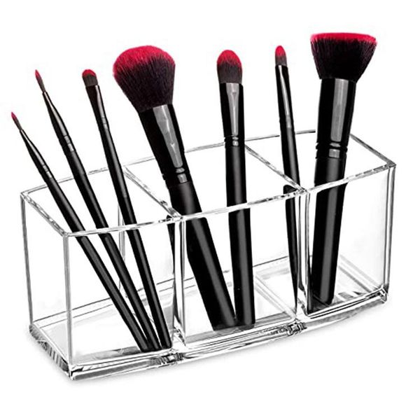 storage boxes & bins 3 holes transparent acrylic makeup brush tool cosmetic box case make-up holder table organizer make up
storage boxes & bins 3 holes transparent acrylic makeup brush tool cosmetic box case make-up holder table organizer make up