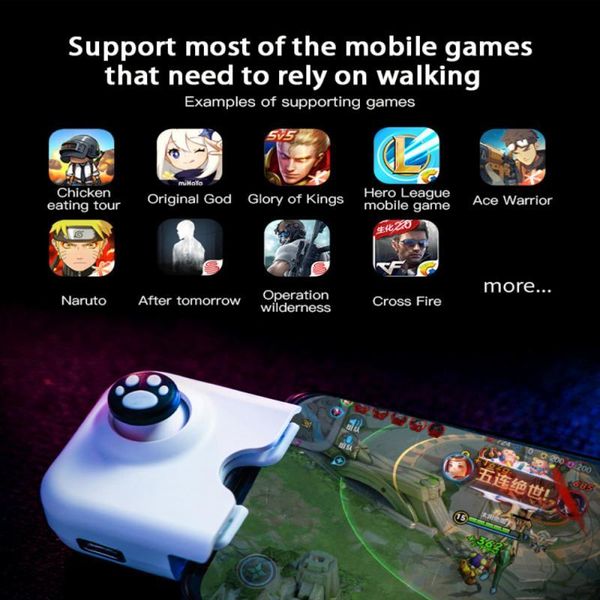 game controllers & joysticks for /android gaming gamepad l1 pro mobile controller joystick compatible with pubg codm games accessories
game controllers & joysticks for /android gaming gamepad l1 pro mobile controller joystick compatible with pubg codm games accessories