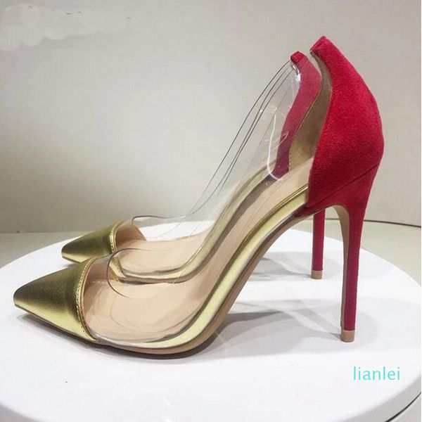 patchwork women transparent stiletto high heels shoes slip on pointed toe chic designer pvc pumps for elegant ladies size 33-45 female color, Black
patchwork women transparent stiletto high heels shoes slip on pointed toe chic designer pvc pumps for elegant ladies size 33-45 female color, Black