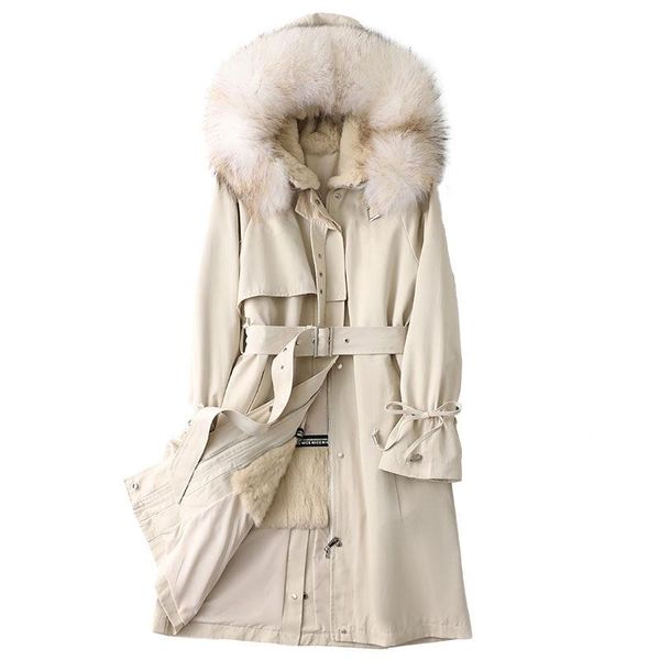 women's fur & faux european winter parkas coat raccoon hoody lining women warm long outerwear lf21022kqn, Black
women's fur & faux european winter parkas coat raccoon hoody lining women warm long outerwear lf21022kqn, Black