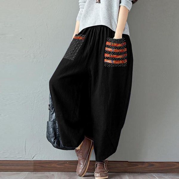 women's pants & capris boho printed dot print winter velvet long women vintage fashion casual elastic high waist spring harem trousers, Black;white
women's pants & capris boho printed dot print winter velvet long women vintage fashion casual elastic high waist spring harem trousers, Black;white