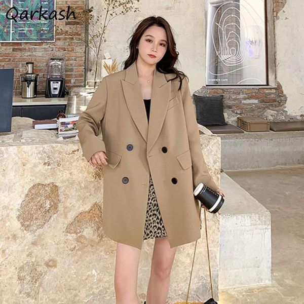 women's suits & blazers women solid spring double breasted leisure elegant all-match pockets arrival clothing design office lady stylis, White;black
women's suits & blazers women solid spring double breasted leisure elegant all-match pockets arrival clothing design office lady stylis, White;black