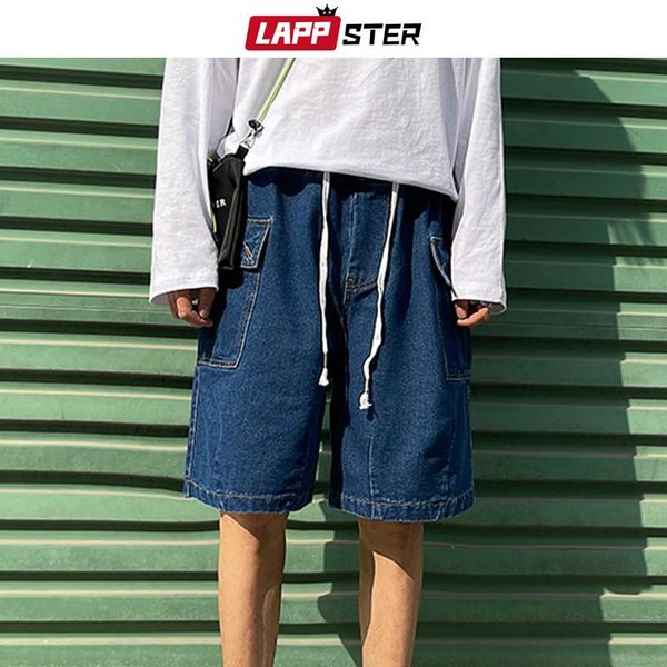 men's shorts lappster men vintage patchwork jeans 2021 summer mens japanese streetwear harajuku cargo denim man running joggers, White;black
men's shorts lappster men vintage patchwork jeans 2021 summer mens japanese streetwear harajuku cargo denim man running joggers, White;black