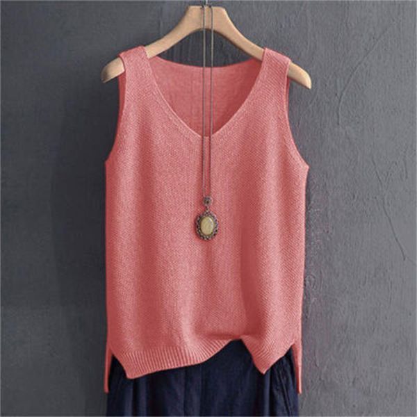 women's t-shirt 2021 loose large size camisole summer knitted ice silk bottoming shirt sleeveless inner h264, White
women's t-shirt 2021 loose large size camisole summer knitted ice silk bottoming shirt sleeveless inner h264, White