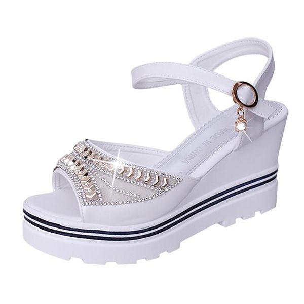 spring and summer fashion ladies sandals women pumps platform sandal roman wedges crystal peep toe #1221, Black
spring and summer fashion ladies sandals women pumps platform sandal roman wedges crystal peep toe #1221, Black