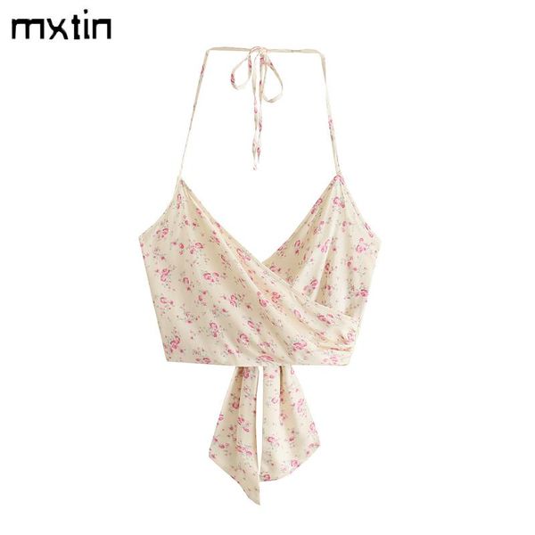 women's tanks & camis mxtin 2021 women summer fashion floral print bow tie straps cropped tank vintage v-neck backless casual chic, White
women's tanks & camis mxtin 2021 women summer fashion floral print bow tie straps cropped tank vintage v-neck backless casual chic, White