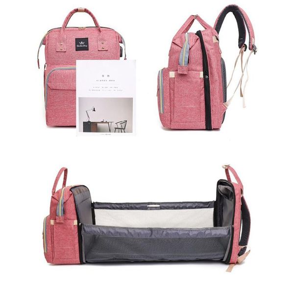 diaper bags multifunction mommy baby bag waterproof folding crib large capacity nappy with usb charging port insect screen cover
diaper bags multifunction mommy baby bag waterproof folding crib large capacity nappy with usb charging port insect screen cover