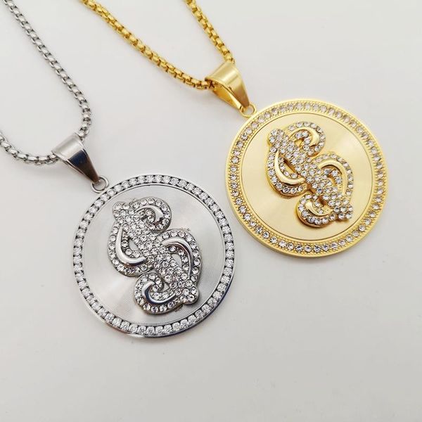 pendant necklaces hip hop rock bling dollar necklace mens fashion stainless steel us symbol rapper dancer perfomance, Silver
pendant necklaces hip hop rock bling dollar necklace mens fashion stainless steel us symbol rapper dancer perfomance, Silver