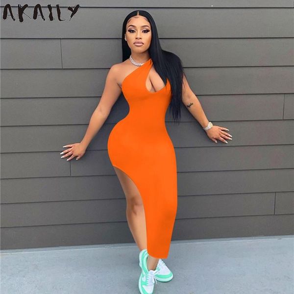 casual dresses akaily summer streetwear white one shoulder bodycon dress women black sleeveless side slit female backless maxi 2021, Black;gray
casual dresses akaily summer streetwear white one shoulder bodycon dress women black sleeveless side slit female backless maxi 2021, Black;gray