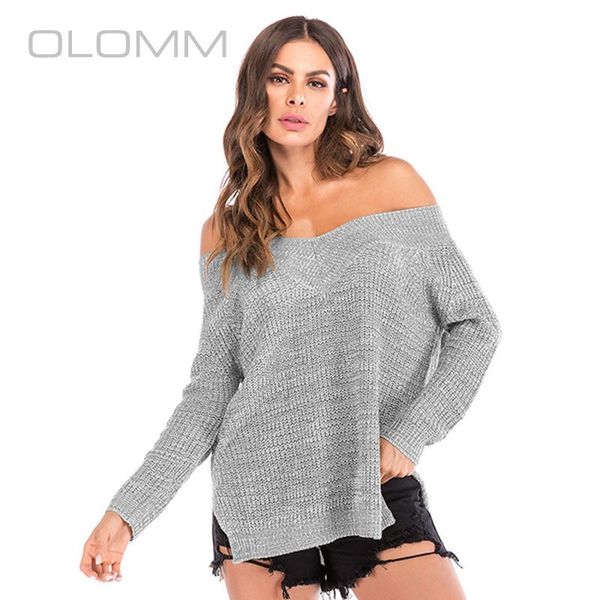 women's pure color pullover fashion casual slim slimming sweater 2021 autumn sweaters, White;black
women's pure color pullover fashion casual slim slimming sweater 2021 autumn sweaters, White;black
