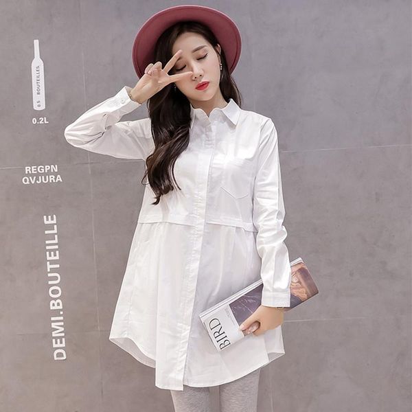 maternity & tees 2021 summer fashion white cotton blouses a line loose shirts clothes for pregnant women pregnancy 
maternity & tees 2021 summer fashion white cotton blouses a line loose shirts clothes for pregnant women pregnancy
