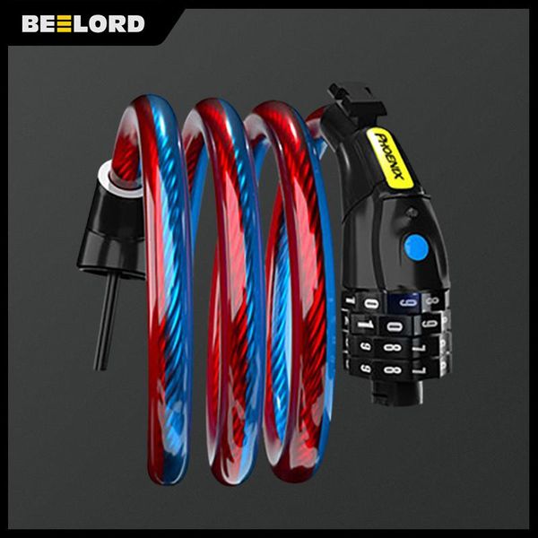 bike locks beelord mountain bicycle lock electric stainless steel password fixed portable anti-theft wire chain accessories
bike locks beelord mountain bicycle lock electric stainless steel password fixed portable anti-theft wire chain accessories