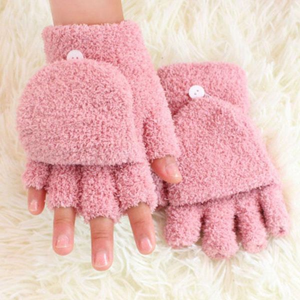 five fingers gloves winter warm plush thick for women girls plus velvet coral fleece fingerless flip cap half mittens christmas gifts, Blue;gray
five fingers gloves winter warm plush thick for women girls plus velvet coral fleece fingerless flip cap half mittens christmas gifts, Blue;gray