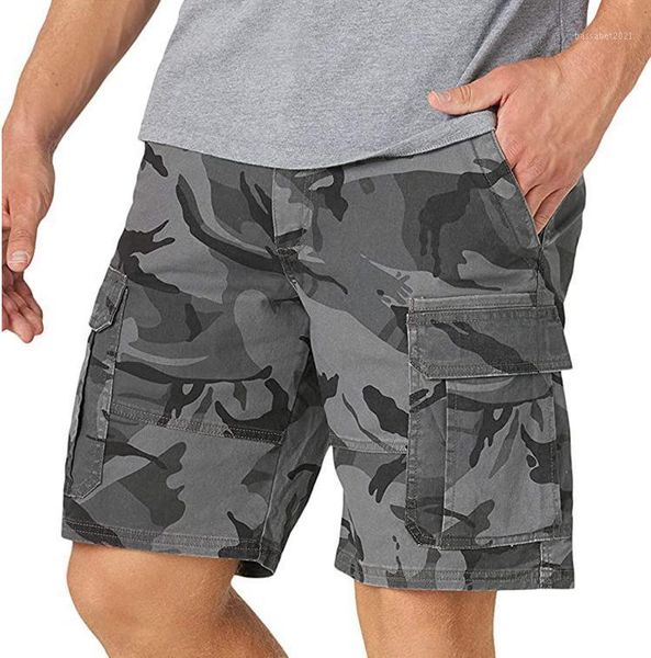 men's shorts summer 2021 print solid pocket casual cotton overalls cropped mens safari style camouflage pants, White;black
men's shorts summer 2021 print solid pocket casual cotton overalls cropped mens safari style camouflage pants, White;black